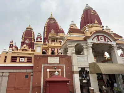 Lakshmi Narayan Temple (Birla Mandir) monument in Delhi, India