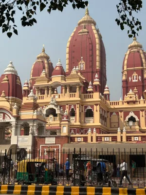Lakshmi Narayan Temple (Birla Mandir) monument in Delhi, India