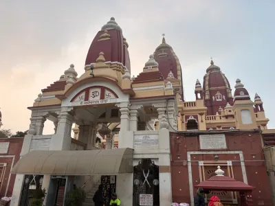Lakshmi Narayan Temple (Birla Mandir) monument in Delhi, India
