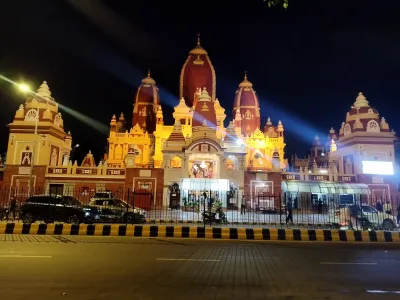 Lakshmi Narayan Temple (Birla Mandir) monument in Delhi, India