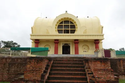 Mahaparinirvana Temple monument in Kushinagar, India