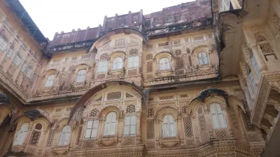 Mehrangarh Fort monument in Jodhpur, India