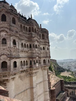 Mehrangarh Fort monument in Jodhpur, India