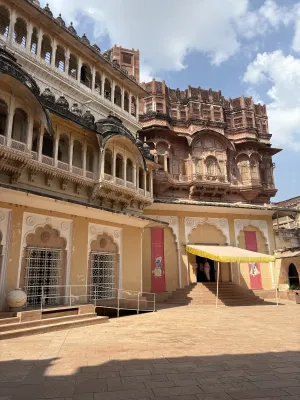 Mehrangarh Fort monument in Jodhpur, India