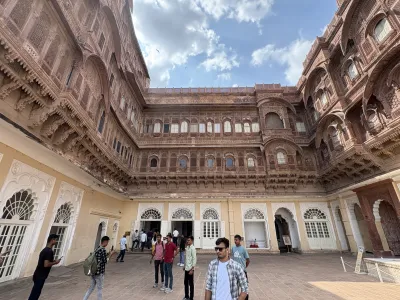Mehrangarh Fort monument in Jodhpur, India