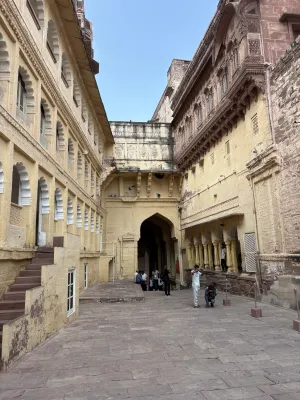 Mehrangarh Fort monument in Jodhpur, India