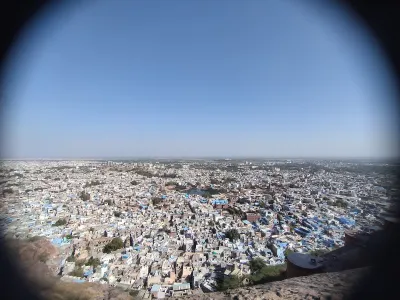 Mehrangarh Fort monument in Jodhpur, India