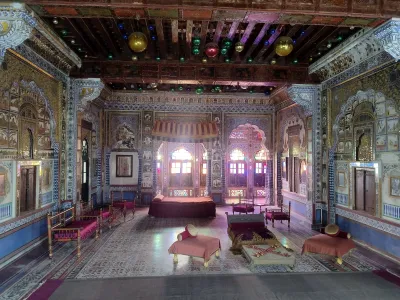 Mehrangarh Fort monument in Jodhpur, India