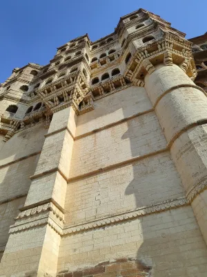 Mehrangarh Fort monument in Jodhpur, India