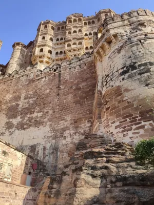 Mehrangarh Fort monument in Jodhpur, India
