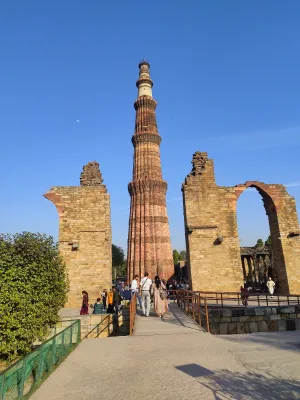Qutub Minar monument in Delhi, India