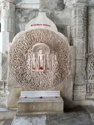Ranakpur monument in Ranakpur, India