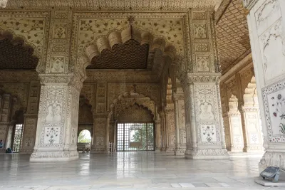 Red Fort monument in Delhi, India