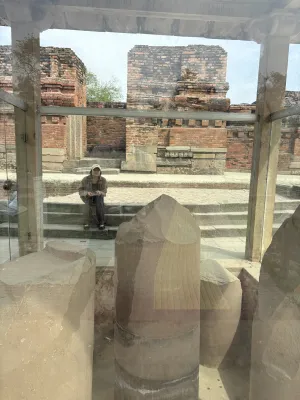 Sarnath monument in Varanasi, India