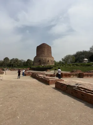 Sarnath monument in Varanasi, India