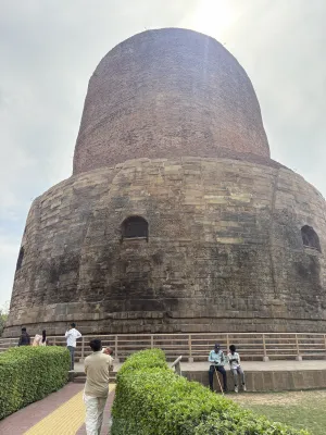 Sarnath monument in Varanasi, India