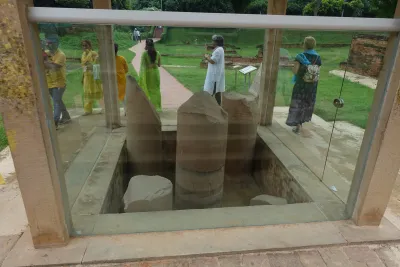 Sarnath monument in Varanasi, India