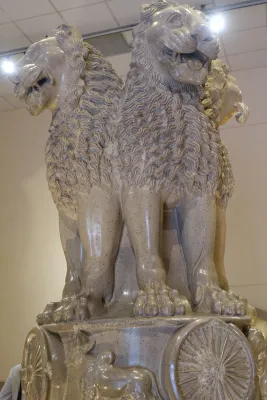 Sarnath monument in Varanasi, India