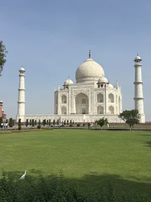 Taj Mahal monument in Agra, India