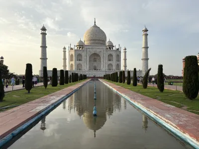 Taj Mahal monument in Agra, India