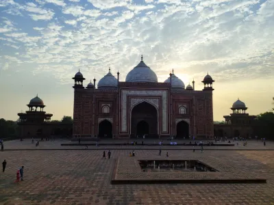 Taj Mahal monument in Agra, India
