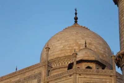 Taj Mahal monument in Agra, India