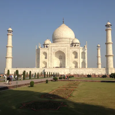 Taj Mahal monument in Agra, India