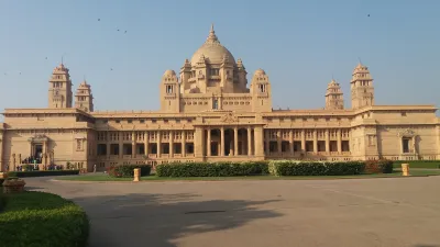 Umaid Bhawan Palace monument in Jodhpur, India