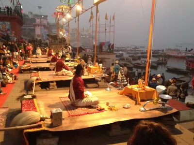 Varanasi monument in Varanasi, India