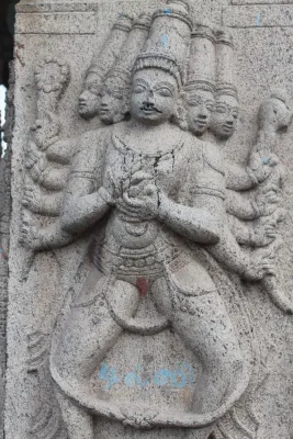 Kanchipuram in India