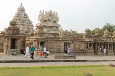 Kanchipuram in India