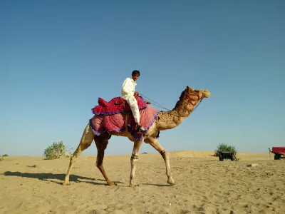 Sam Sand Dunes in Jaisalmer, India